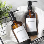 GMISUN Amber Glass Soap Dispenser - Image 7