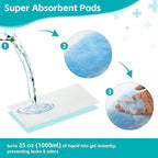 120 Pack Commode Liners with Super Absorbent Pads, Disposable Leakproof Bedside - Image 4