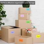 STARLIBOO Colored Labels Stickers, 3 x 2 Inch Rectangular Moving Labels - Image 6
