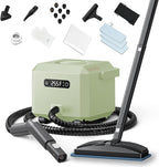 Steam Cleaner: 1650W, Fast 50-Sec Heat-Up-21-Piece Kit Refill Anytime-No by awasky
