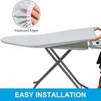Dalykate Ironing Board Cover and Pad, Thick Padding, Elastic Edge, Scorch & - Image 7