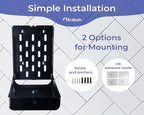 Commercial Paper Towel Dispenser Wall Mount, Holds 500 Multifold, Z Fold - Image 6