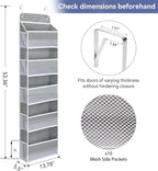 QINGUANG Over The Door Organizer, Hanging Organization And Storage, Behind Door - Image 3
