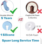 Door Pinch Guard and Stopper, Durable Silicone Finger Pinch Guard, Prevents - Image 4