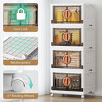 JEKO&JEKO 332Qt Lockable Stackable Storage Bins - Image 3