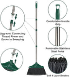 4 PCS Heavy Duty Broom Outdoor/Indoor Commercial Broom - Image 6
