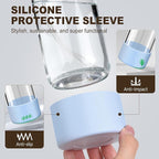 Glass Spray Bottles with Silicone Sleeves, Mist and Stream Empty Refillable - Image 5
