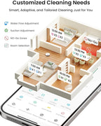 Lefant M2L Plus LiDAR Robot Vacuum and Mop, 190° PSD Obstacle Avoidance - Image 9