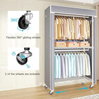 FUTASSI White Clothing Rack - Image 2