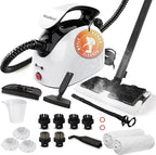 Steam cleaner, equipped with 21 specialized accessories, 1.08-liter water tank by YOURCLEANINGEXPERT