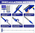 Window Squeegee Cleaner Tool Set, 3-in-1 Window Cleaning Kit - Image 5