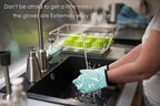 KITCHEN PERFECTION S Silicone Smoker Oven Gloves -Extreme Heat Resistant BBQ - Image 6