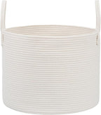 Woven Blanket Basket, 65L Large Rope Storage Bin by JMvicyroam