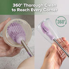 haakaa Silicone Cleaning Brush Kit - Image 3