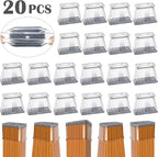 BUMACO Chair Leg Floor Protectors Rectangle Chair Leg Protectors - Image 5