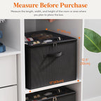 Lifewit Shoe Storage Organizer for Closet Fits 12-16 Pairs, Fabric Large Shoe - Image 4