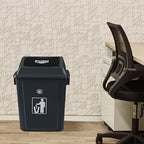 8 Gallon Plastic Kitchen Trash Can - Image 4