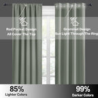 RYB HOME Blackout Curtains for Small Window - Image 6