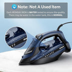 Steam Iron for Clothes Fast Heating, 1700W Iron Precision - Image 2