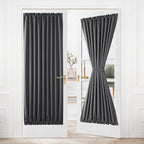 DWCN French Door Curtains – Rod Pocket Thermal Blackout Curtain by DWCN