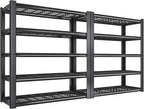 REIBII 3010LBS Storage Shelves 72" H Garage Shelving Heavy Duty Metal Shelving by REIBII