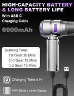 Handheld Car Vacuum Portable Cordless, 15000Pa High Power Handheld Vacuum - Image 4