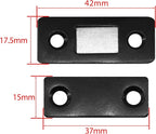Cabinet Magnetic Catch, 20 Pack Black Ultra Thin Magnetic Cabinet Door Catch - Image 2