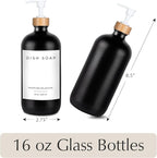 Emerson Glass Soap Dispenser Set - Image 2