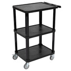 Pearington 3-Tier Compact Multi-Purpose Plastic Utility Cart by Pearington