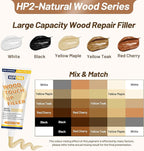 Wood Repair Kit, Wood Furniture Repair Kit, Wood Filler, Wood Putty and - Image 3
