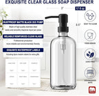 GMISUN Glass Soap Dispenser - Image 3