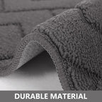 hicorfe Indoor Doormat, Front Back Door Mat Rubber Backing Non Slip Door Mats - Image 3