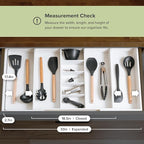 KitchenEdge Adjustable Kitchen Drawer Organizer - Image 7