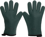 KITCHEN PERFECTION S Silicone Smoker Oven Gloves -Extreme Heat Resistant BBQ by Kitchenperfection