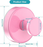 Suction Cup Hooks for Shower, Removable No Drill Towel Hooks, Upgraded 15 lbs - Image 2