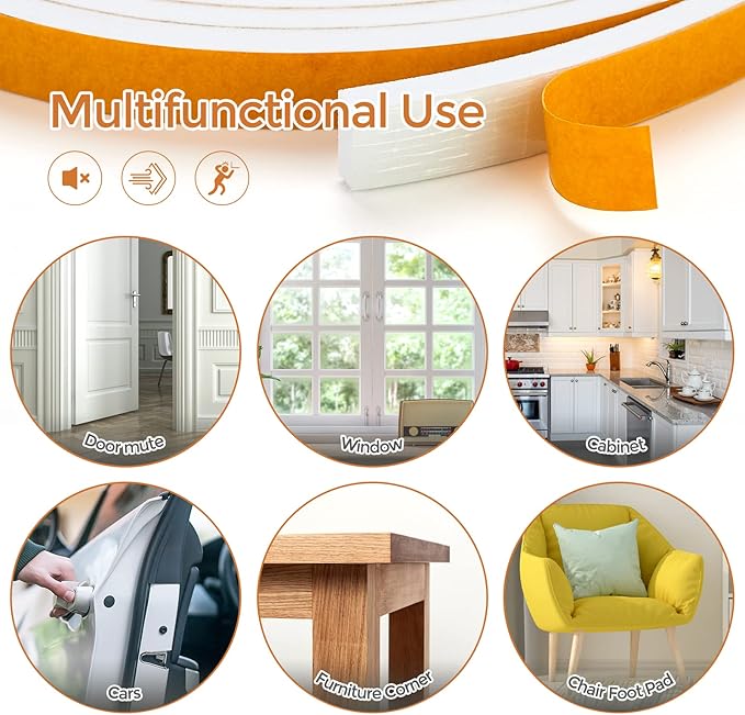 10 Feet Weather Stripping Door Seal, Window Insulation - Image 8