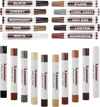 20 Colors Wood Filler Sticks Furniture Markers Touch up, Fill Putty Stick by Xmnamc