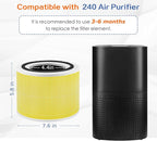 240 True HEPA Pet Allergy Replacement Filter 14 - Image 6
