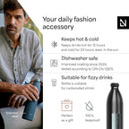 LARS NYSØM Stainless Steel Insulated XL Water Bottle 12oz 17oz 25oz 34oz 51oz | - Image 2
