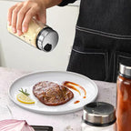 2 Piece 4-Neck Glass Seasoning Shakers - Image 2