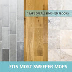 AIR U+ Wet Pads Refill for Swiffer Sweeper Wet Mopping Cloth, Unscented - Image 7