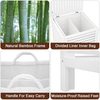 Homykic Bamboo Laundry Hamper - Image 6