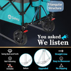 Sekey 220L Collapsible Foldable Wagon - Image 3