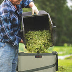YUDI & GARDEN 46 Gallon Square Collapsible Yard Waste Containers｜Collapsible - Image 4