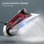 Rowenta Iron, Focus Excellence Stainless Steel Soleplate Steam Iron - Image 7
