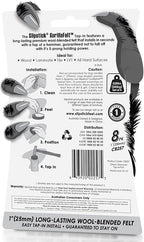 GorillaFelt CB257 Chair Leg Floor Protectors/Felt Glides Tap On Felt Furniture - Image 5