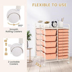 GOFLAME 15-Drawer Rolling Storage Cart, Utility Cart - Image 5