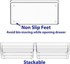 Simple Houseware Clear Drawer Organizer - Image 4