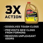 Liquid-Plumr Pro-Strength Clog Destroyer, Liquid Drain Cleaner, 80 Fluid Ounces - Image 4