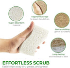Biodegradable Natural Kitchen Sponge - Image 8